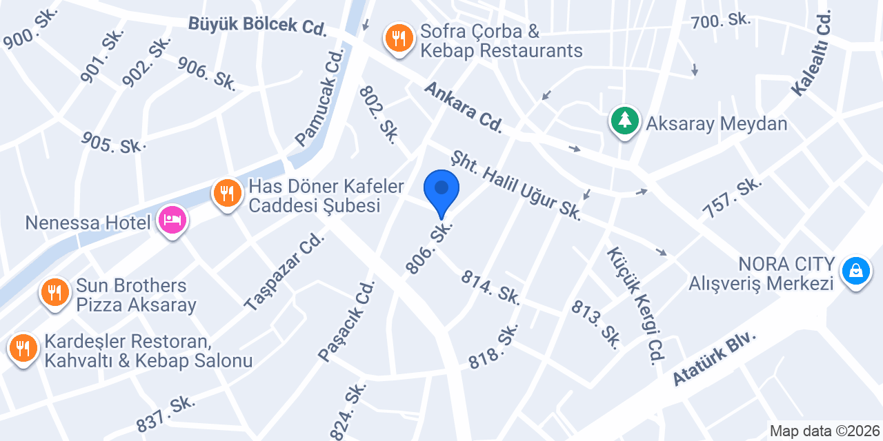 Pehlivan Av Market konumu