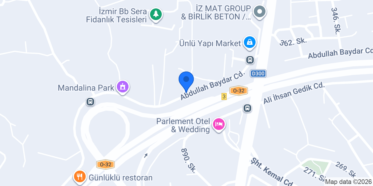 Desen Atölye konumu
