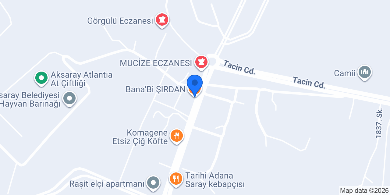 Bana'Bi ŞIRDAN konumu