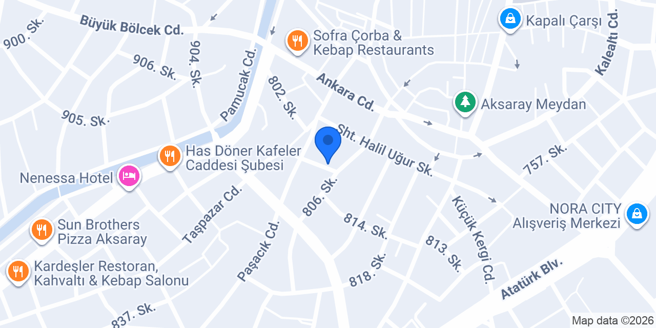 Butik Dikim Evi konumu