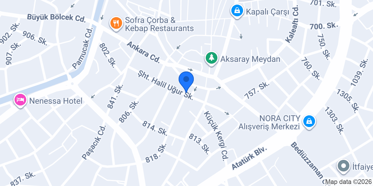 İtimat Elektrik konumu
