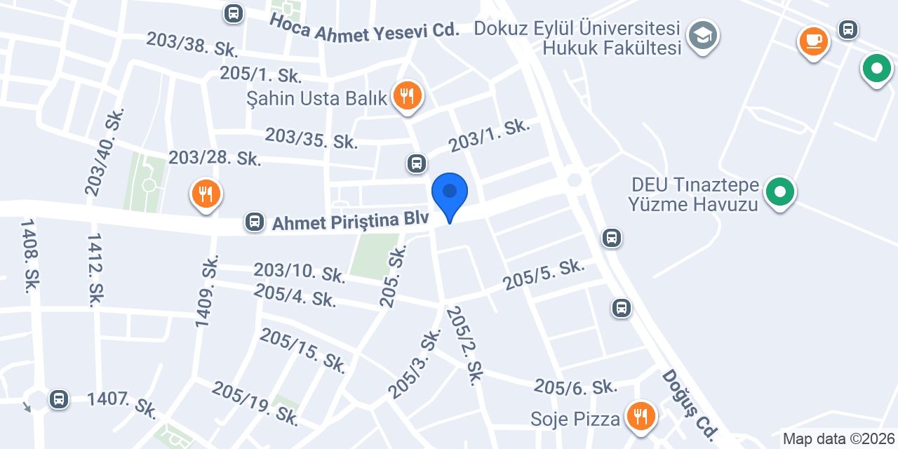 Özgenç Optik konumu