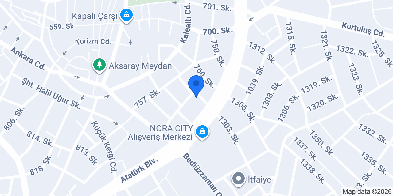 AKSARAY ELEKTRİK konumu