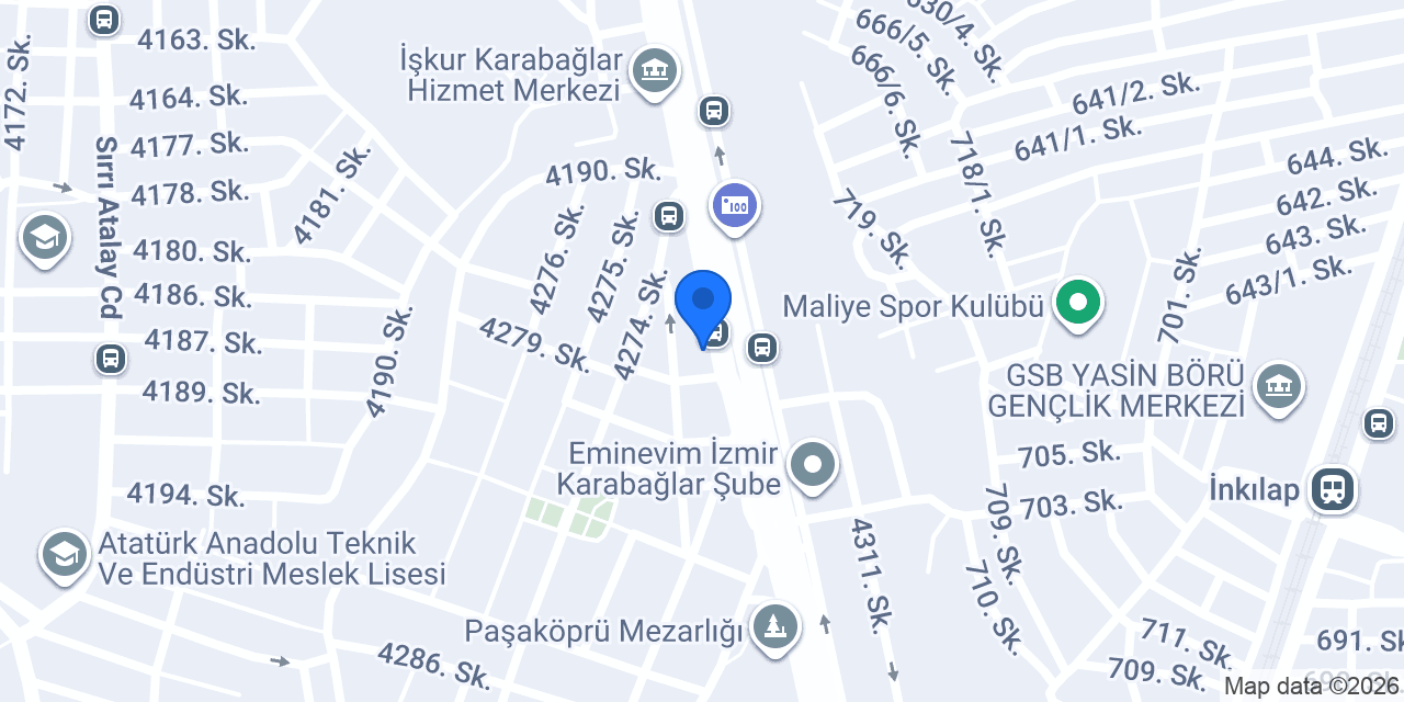 Nill's Mobilya | İzmir konumu