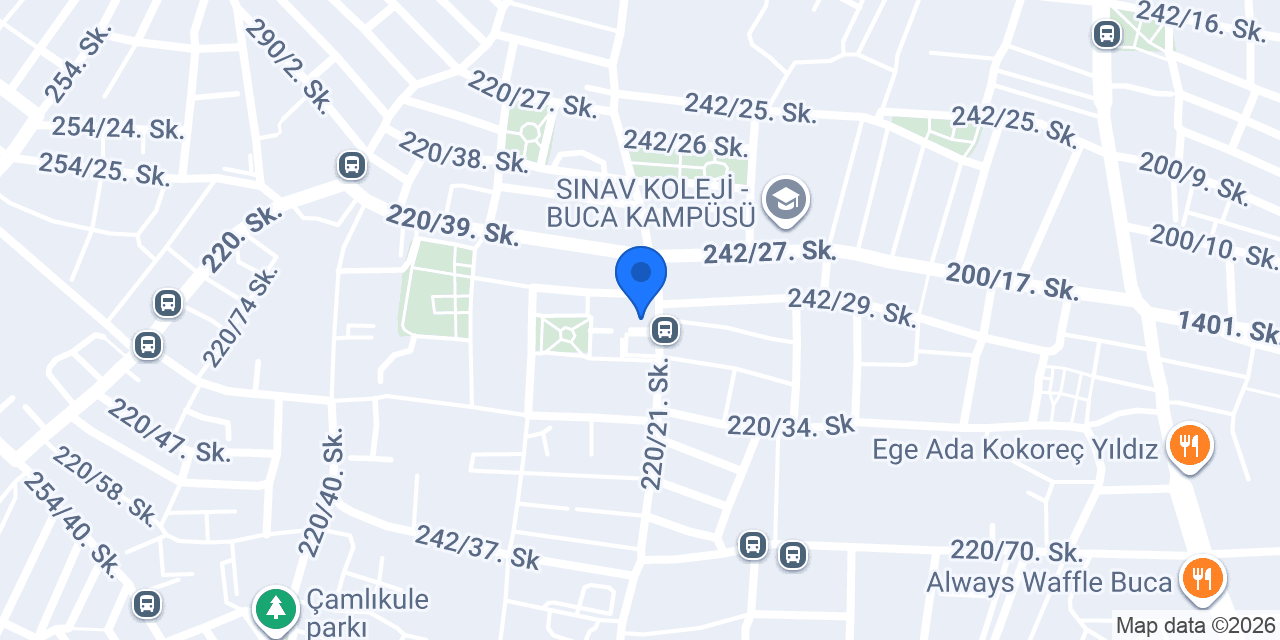 Yumak Veteriner Kliniği konumu