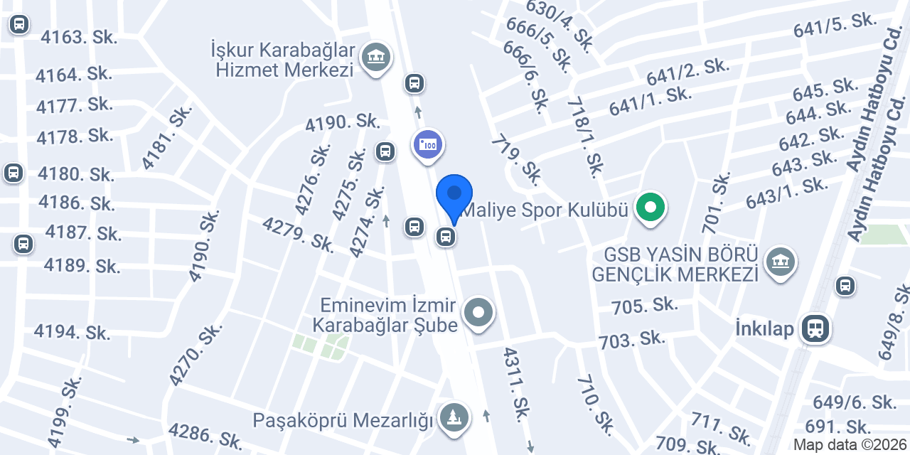 Alfemo Karabağlar konumu