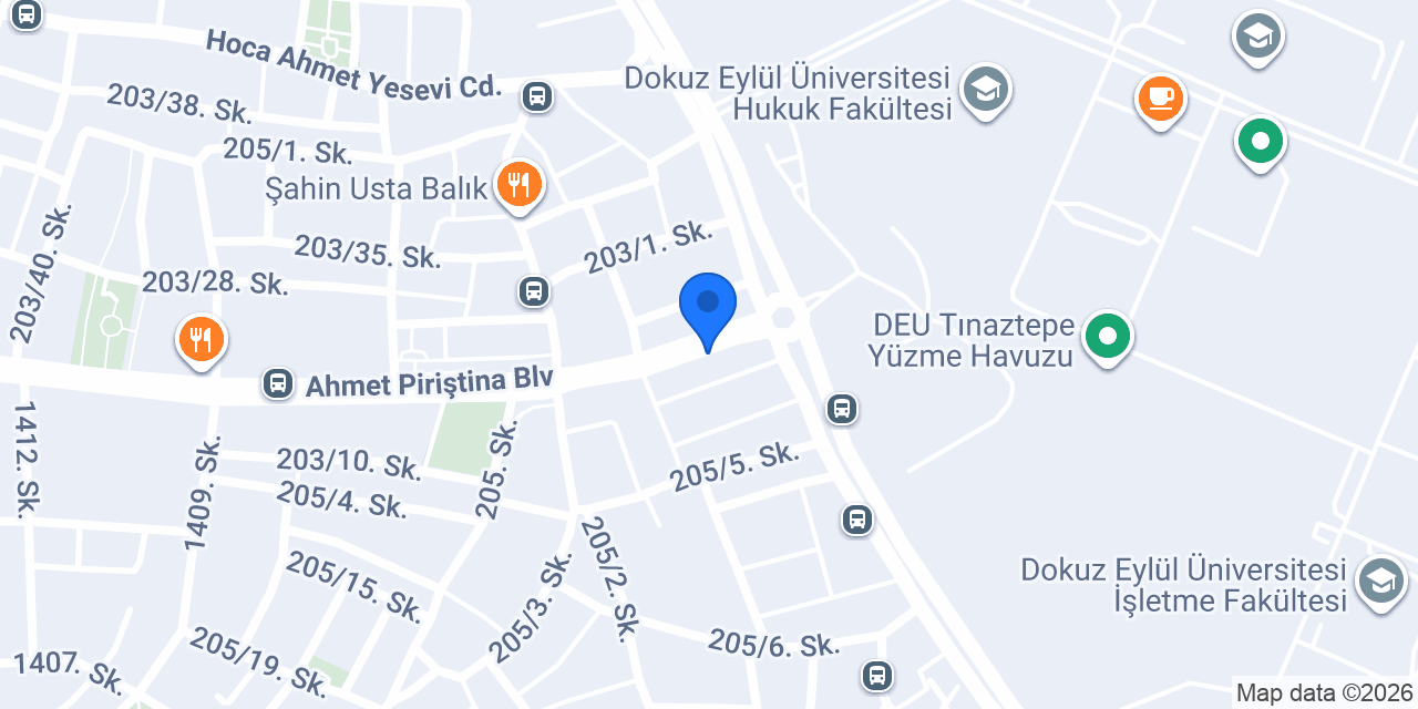Pizzabulls Tınaztepe - Buca konumu