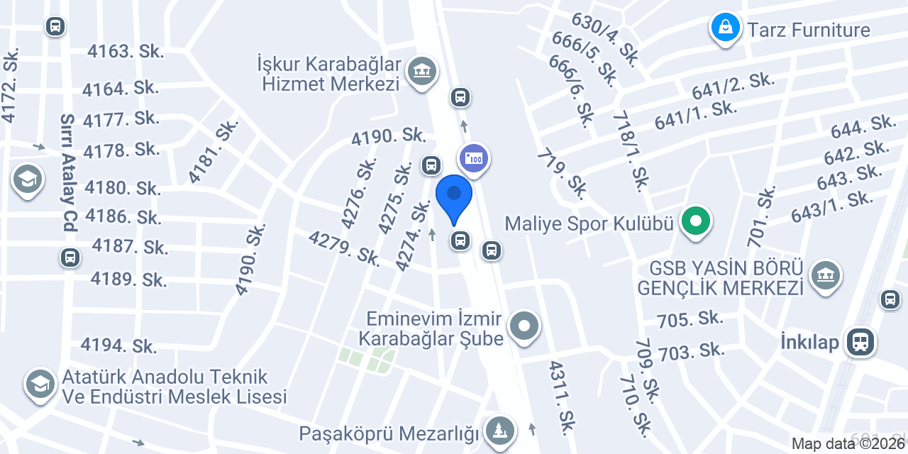 Plan Mutfak konumu