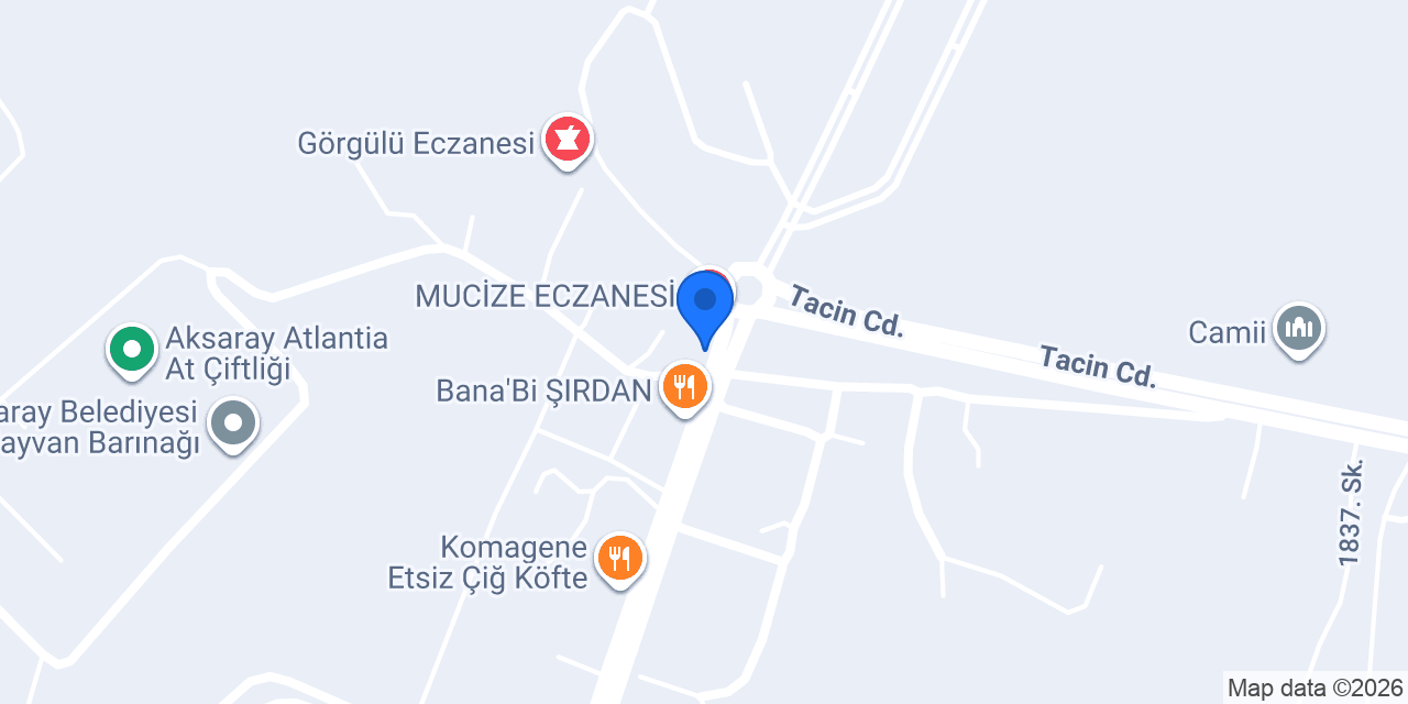 ÖZDİL ECZANESİ konumu