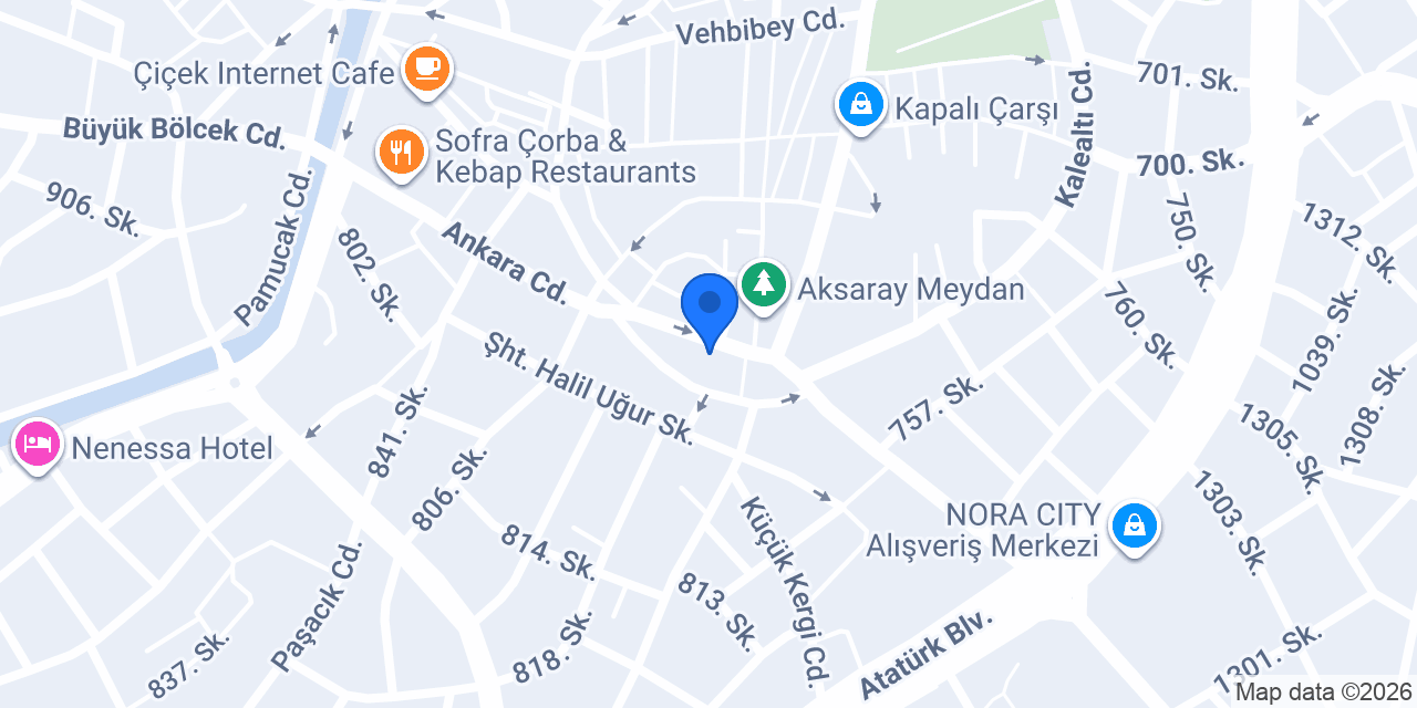 Lider Src-Ody-Üdy Eğitim Merkezi-AKSARAY konumu