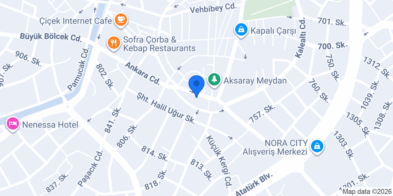 yonca temizlik Aksaray konumu