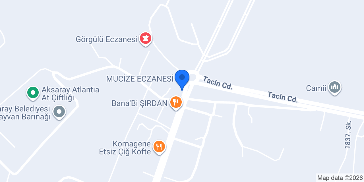 ULUDAĞ ECZANESİ konumu