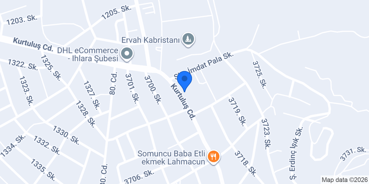 Özlem Bayan Kuaförü konumu