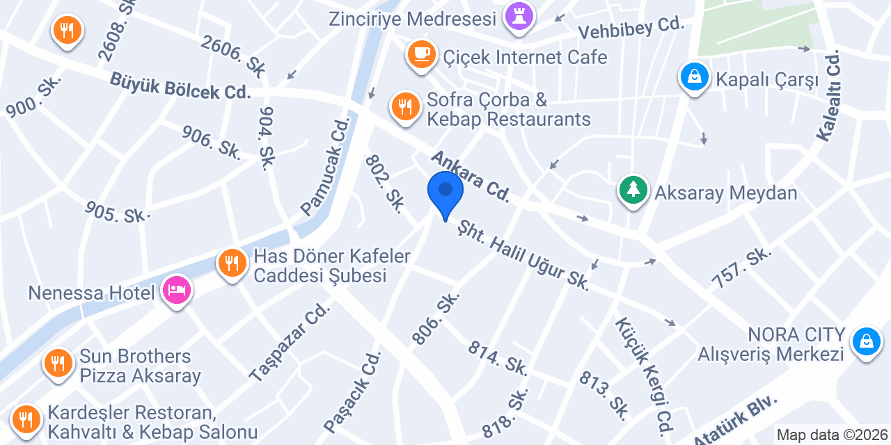 Üniversite Fotokopi konumu