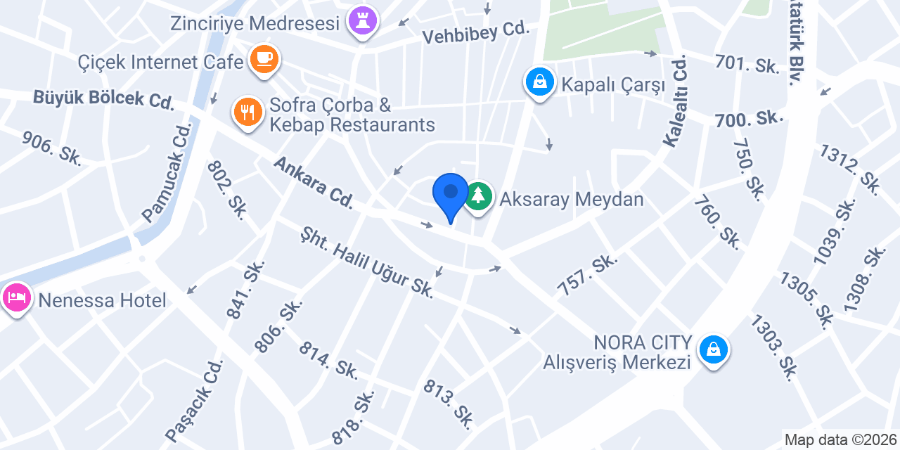YASEMİN ECZANESİ konumu