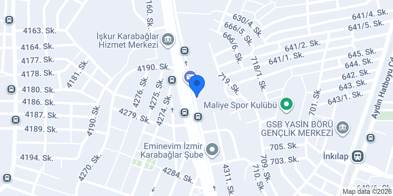 Çağlar Oto Boya konumu