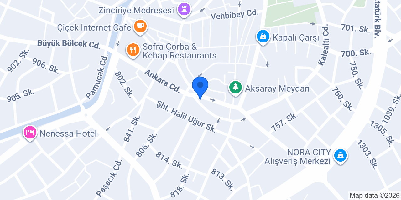 AKSARAY DOYUM ÇİĞ KÖFTE konumu