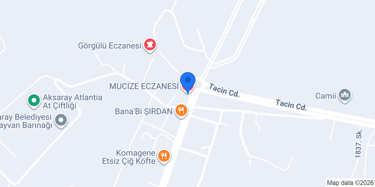 MUCİZE ECZANESİ konumu