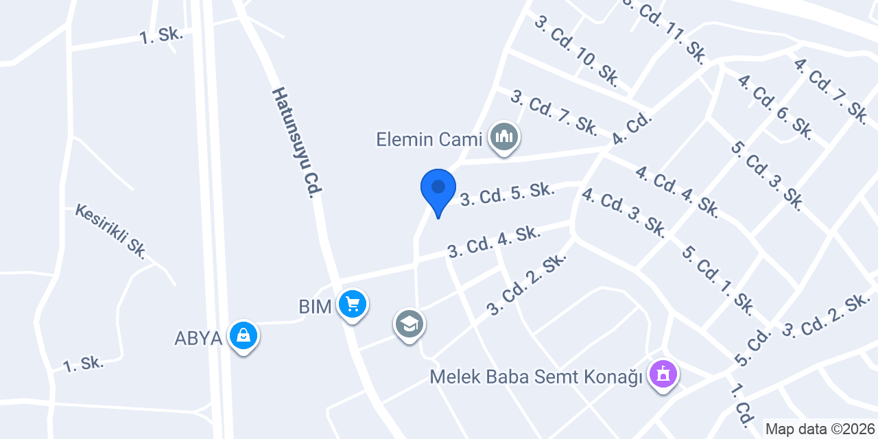 PENAC TÜRKİYE konumu