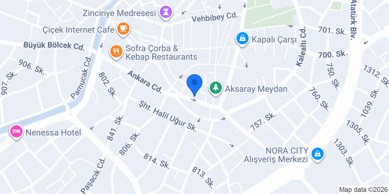 mersintantuni aksaray konumu