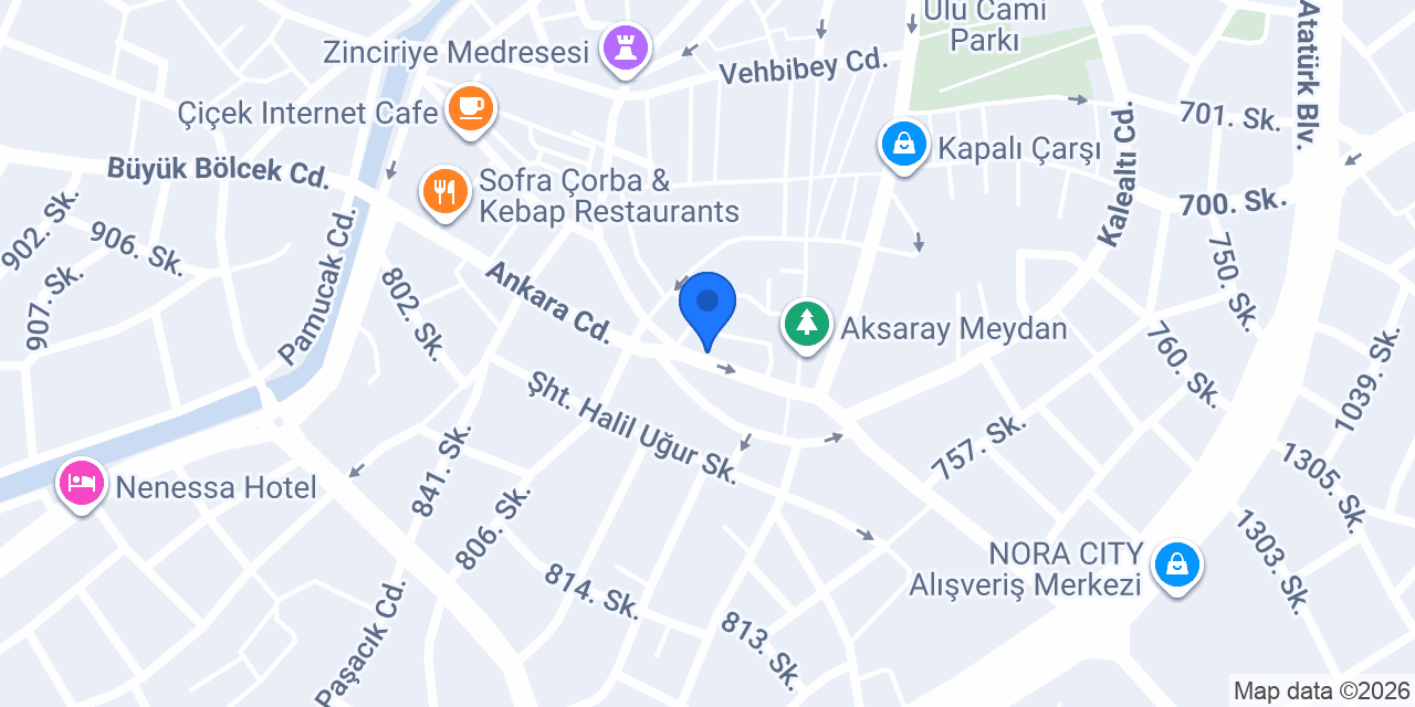 Turkcell Iletişim Merkezi konumu