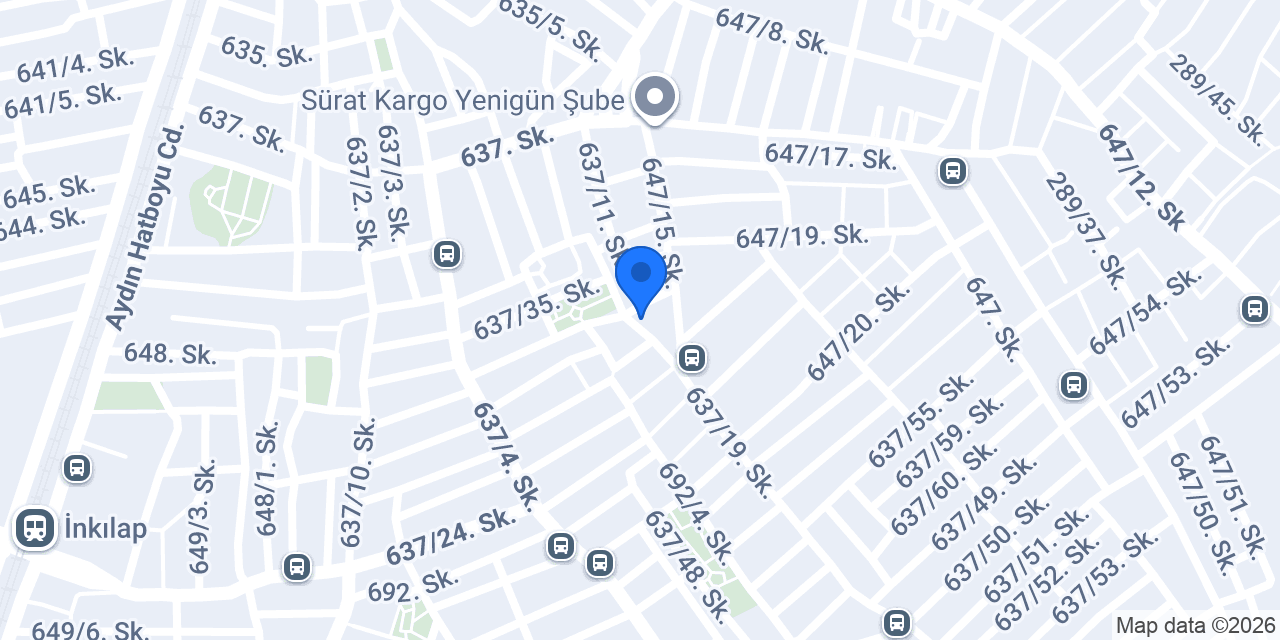 Fatoş Giyim Terzi konumu