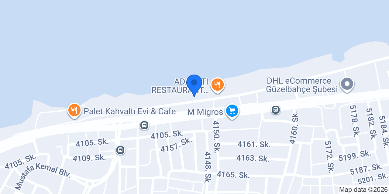 Arz'Urla Restaurant & Otel konumu