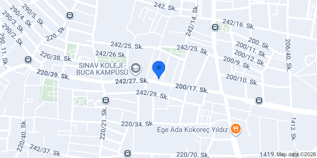 Göksu Fırın Yıldız şubesi konumu