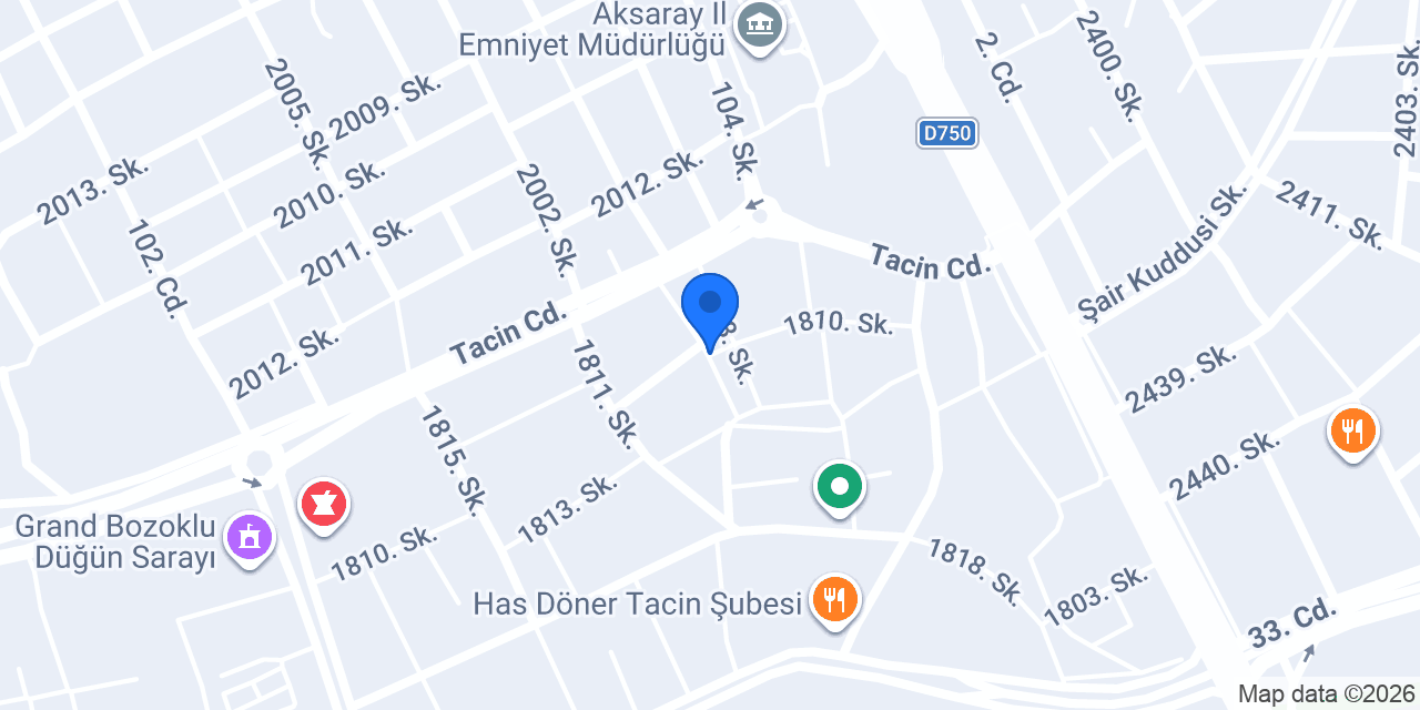 Viev Corner - Aksaray Şube konumu