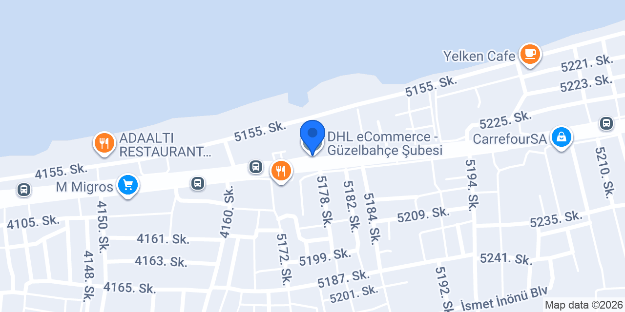 DHL eCommerce - Güzelbahçe Şubesi konumu