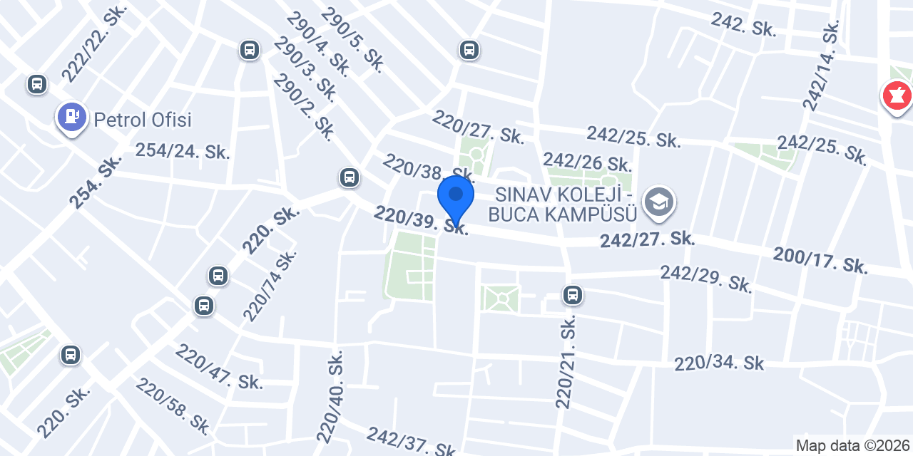 Terra Pizza - Buca Çamlıkule konumu