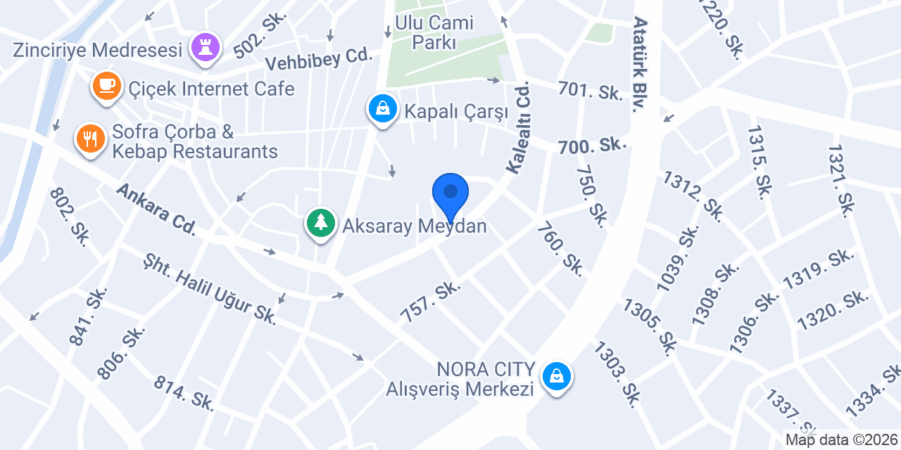 Osmanlı Yapı Malzemeleri konumu