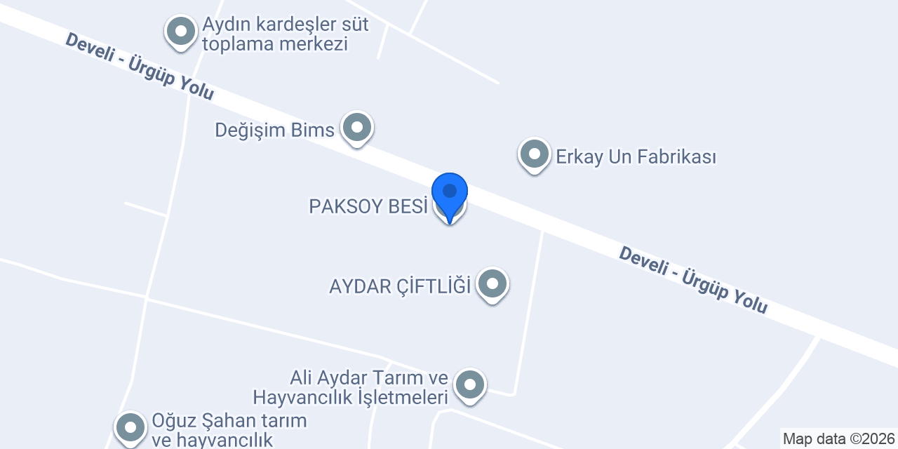 PAKSOY BESİ konumu