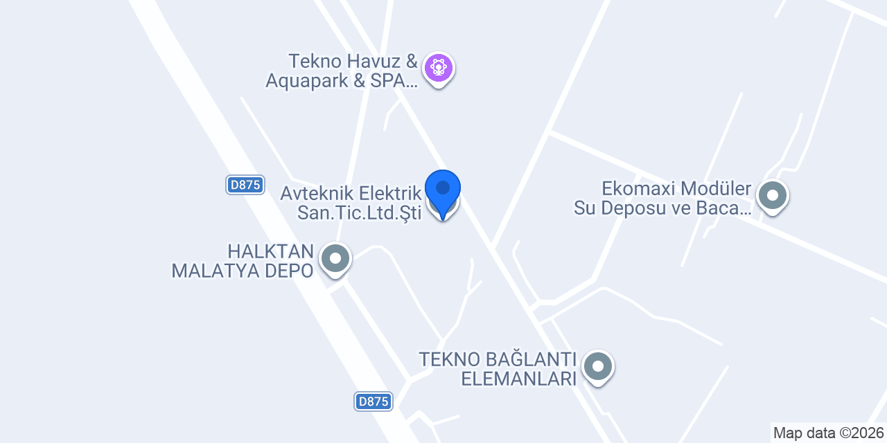 Avteknik Elektrik San.Tic.Ltd.Şti konumu