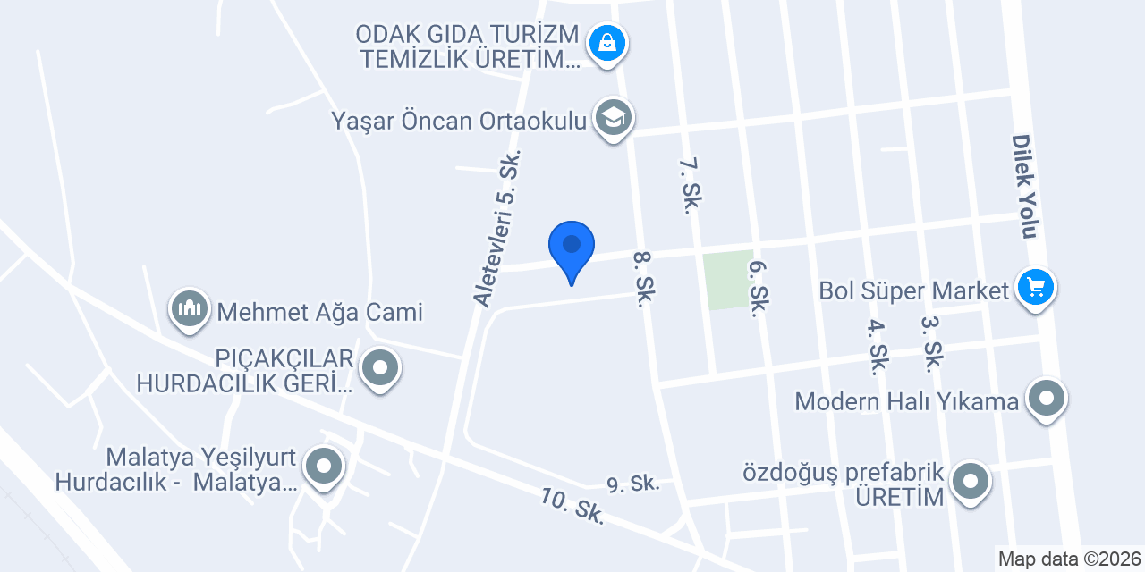 İKSİR DEKORASYON konumu