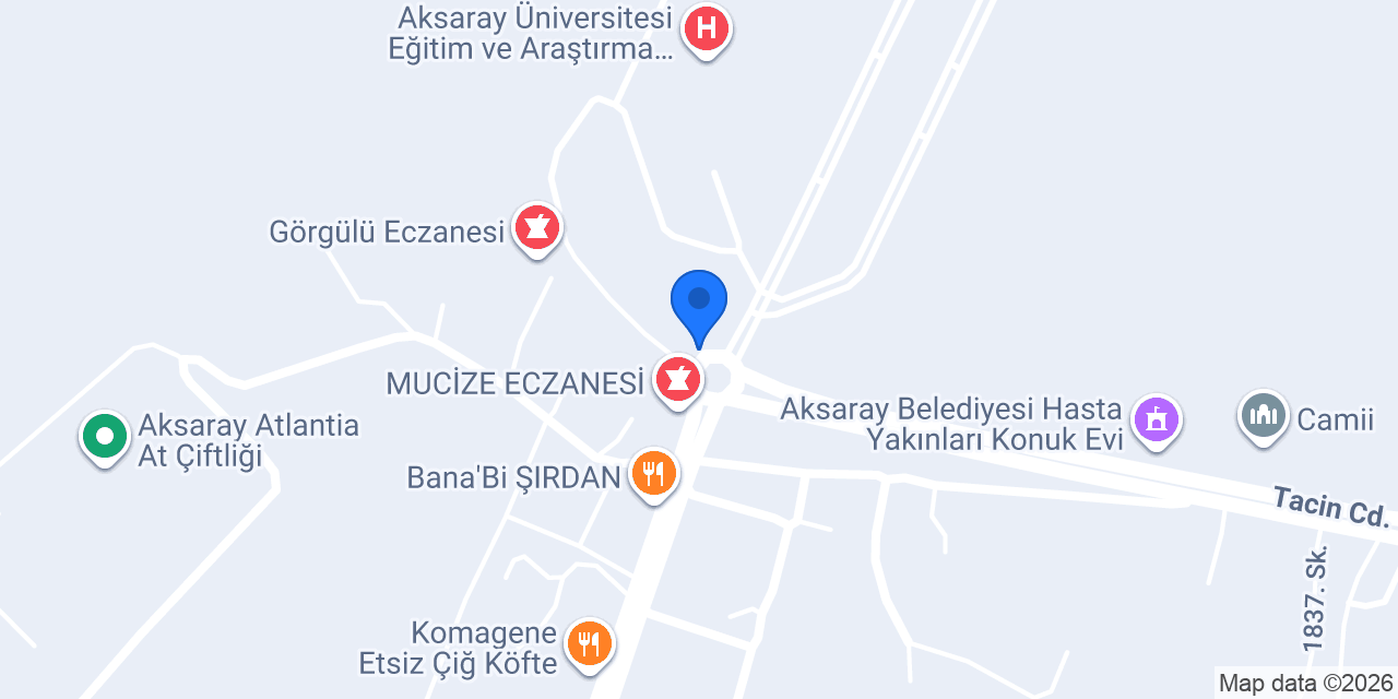 7/24 Taksi Durağı konumu