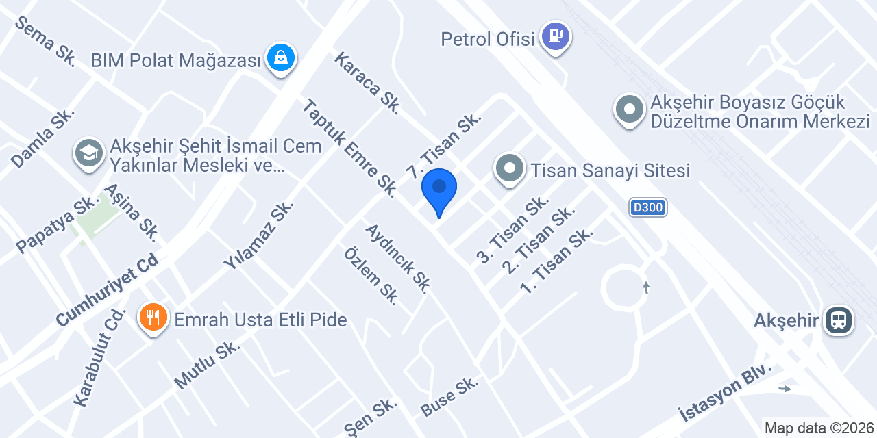 HASRET TOPTAN konumu