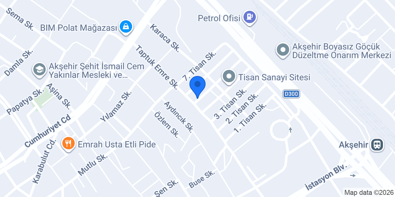 Helsan Gıda San. ve Tic. Ltd. Şti. konumu