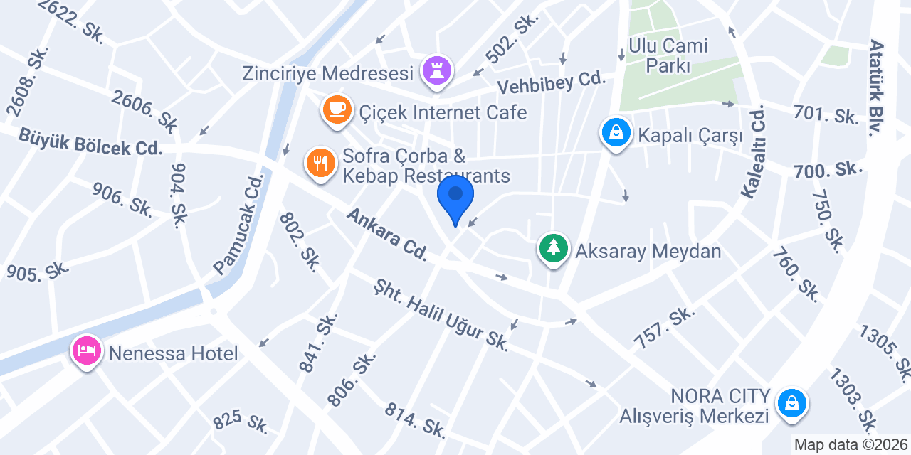Bora Elektronik konumu