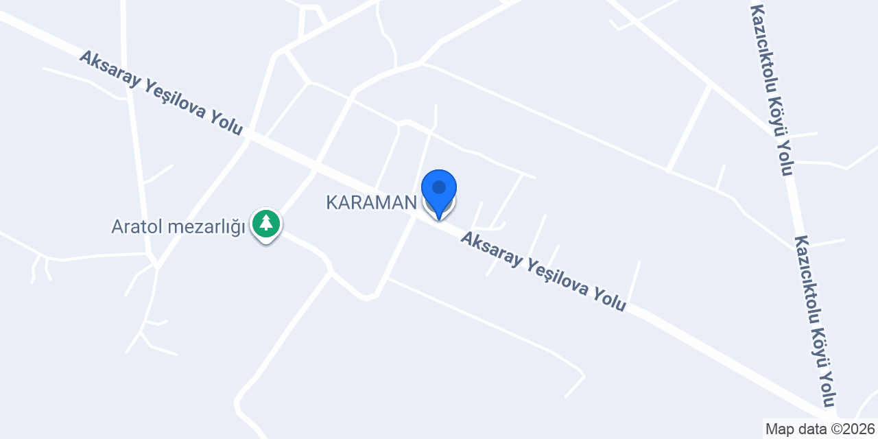 KARAMAN konumu