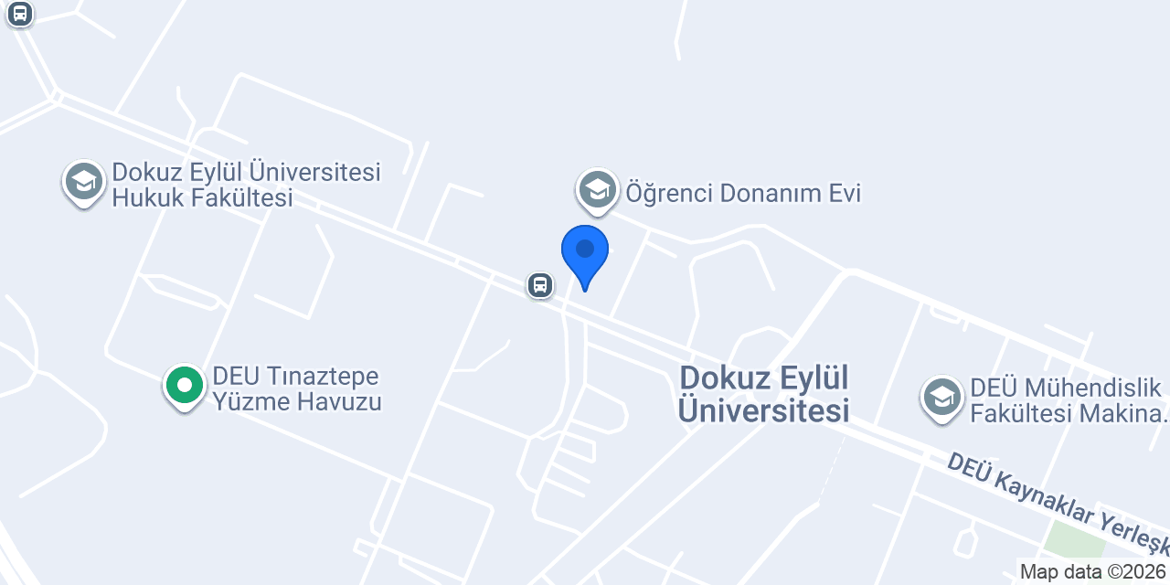 DEÜ Tınaztepe Polikliniği Buca konumu