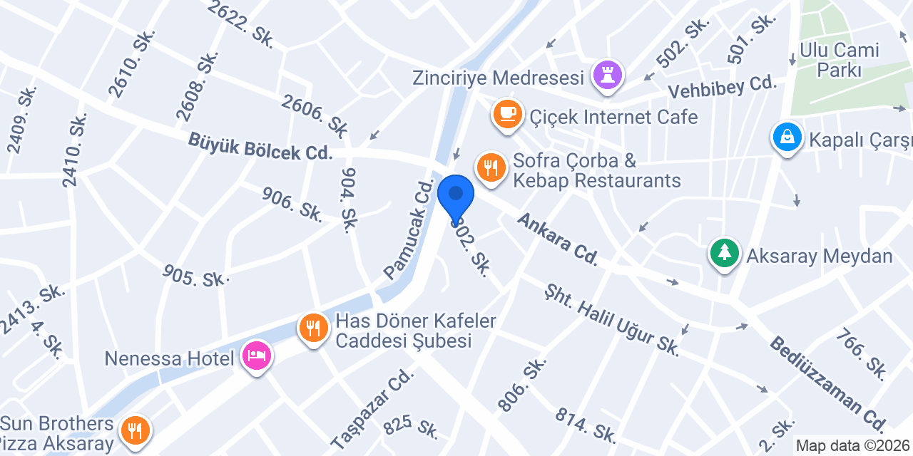Cem Sürücü Kursu konumu