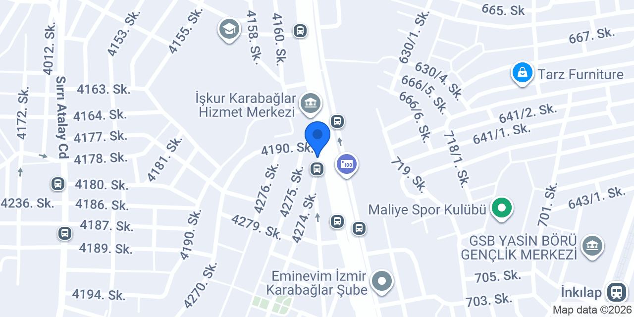 Karabağlar İlçe Emniyet Müdürlüğü konumu