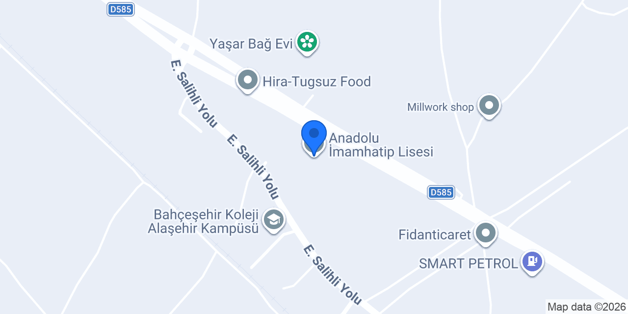 Anadolu İmamhatip Lisesi konumu