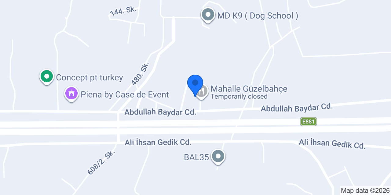 Tappa Güzelbahçe konumu