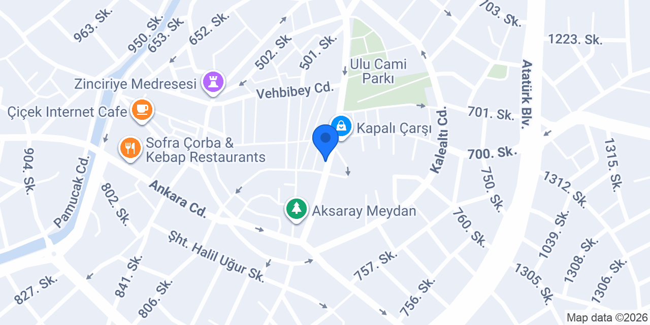 Karaca Home konumu