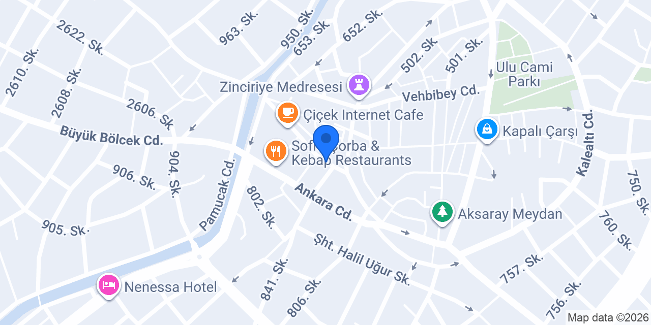 Göktürk Pide Salonu konumu