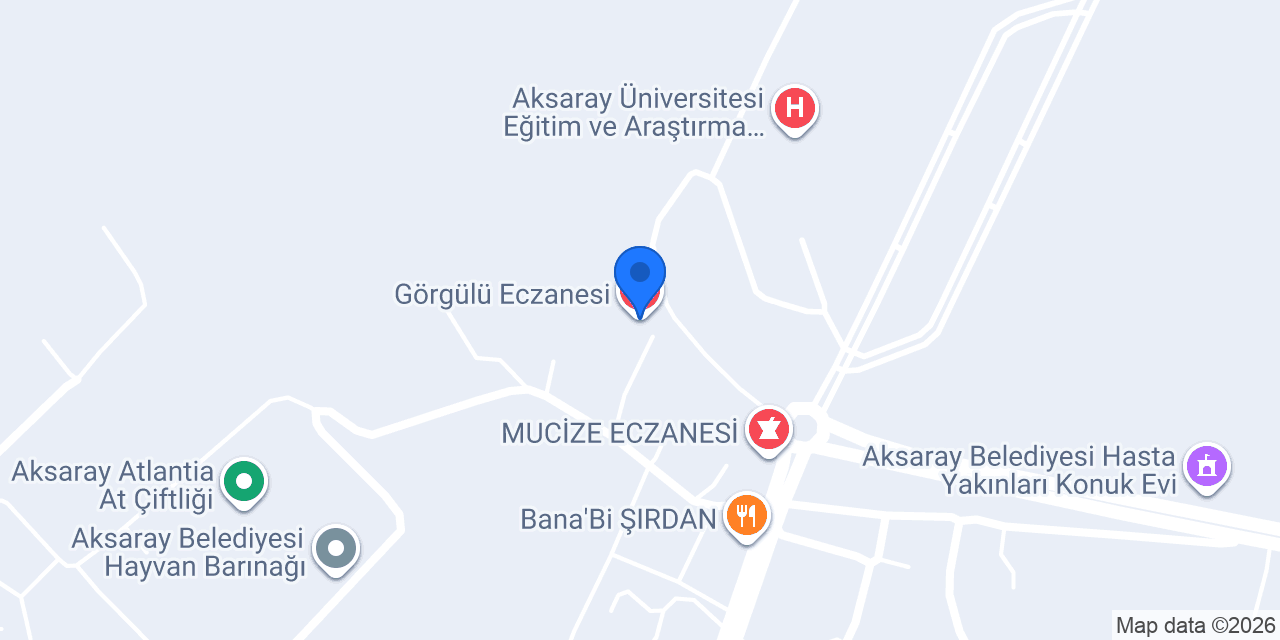 Görgülü Eczanesi konumu