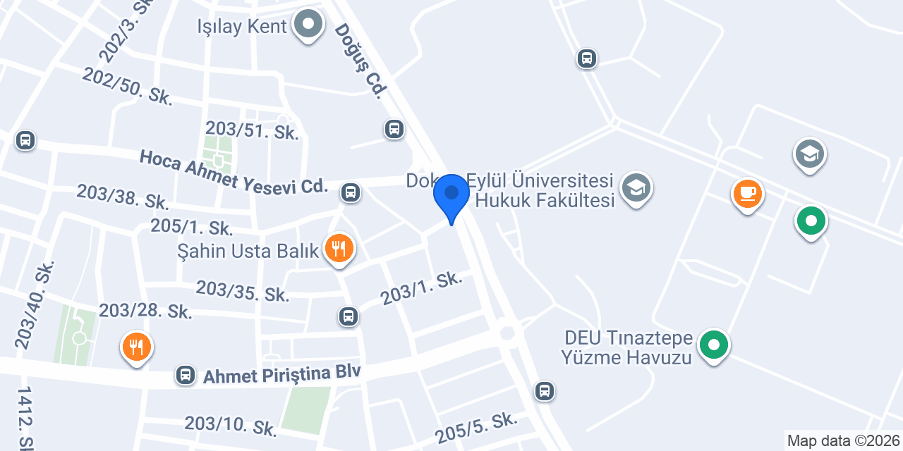 Beyaz rezidans konumu