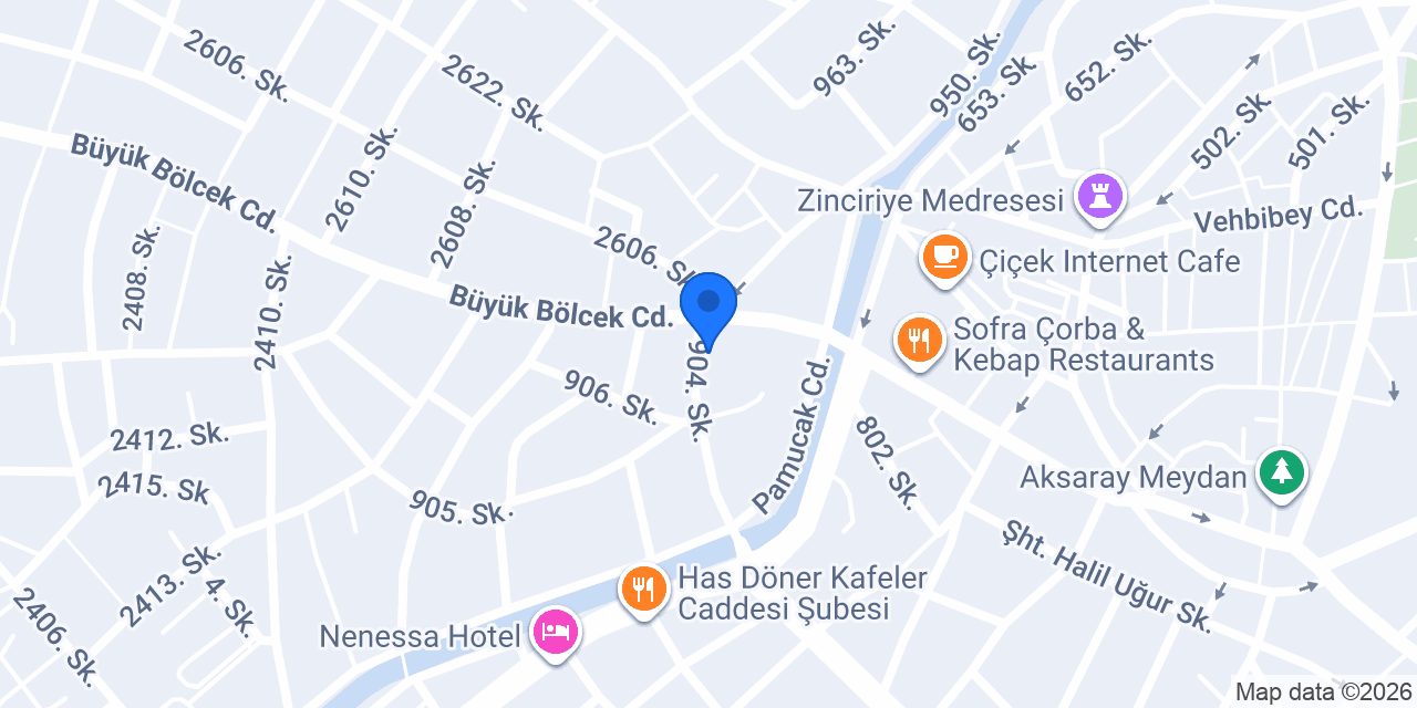 Jolly Tur - Aksaray, Merkez konumu